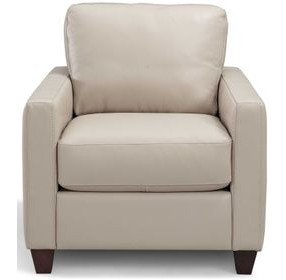 Millbrook Savino Taupe Leather Chair