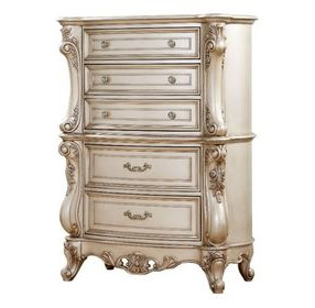 Gorsedd Golden Ivory 5 Drawer Chest