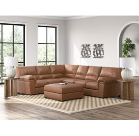 Whitlock Caramel 3 Piece Modular RAF Sectional