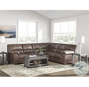 Whitlock Umber 3 Piece Modular LAF Sectional