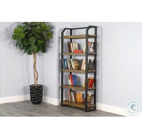 Velden Hollow Natural 72" Bookcase
