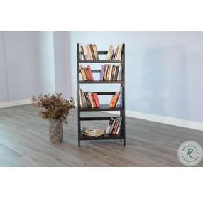 Mesa Grace Black 60" Folding Bookcase