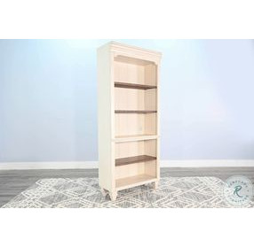 Autumn Echo White 32" Open Bookcase