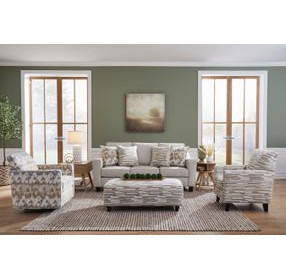 Amos Sand Pep Swivel Glider Chair