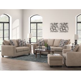 Triston Peaks Suede Living Room Set