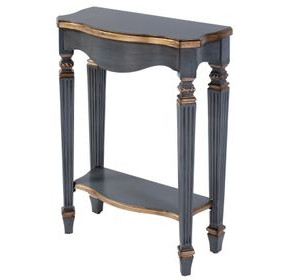 Cheshire Pastel Blue 22" Ballerina Console Table