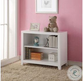 Lacey White Bookcase