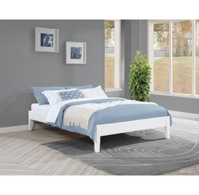Hounslow White Full Platform Bed