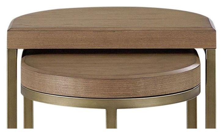 Aurora Latte Bridges Nesting Table