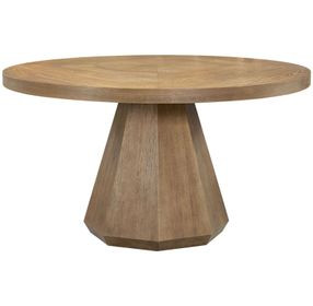 Aurora Latte Round Dining Room Set