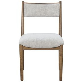 Aurora Latte Cresent Chair Set of 2