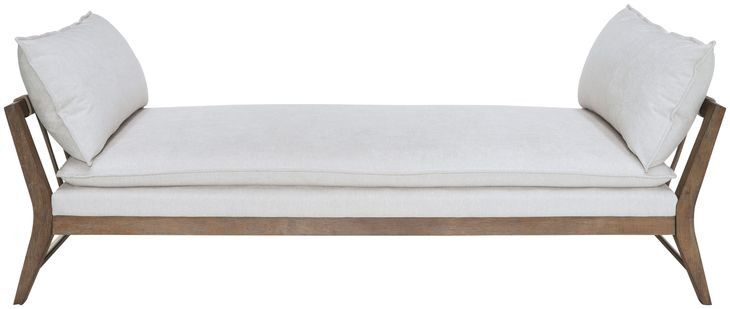 Aurora Stone White and Latte Daybed