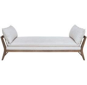 Aurora Stone White and Latte Daybed