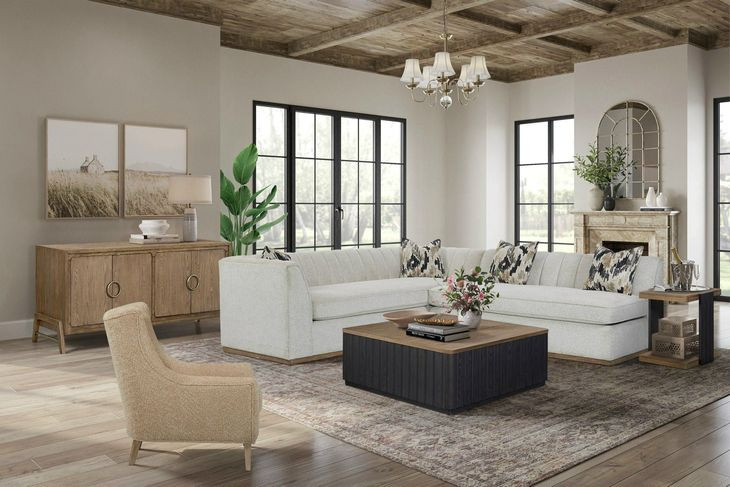 Aurora Light Gray 70" Channel Loveseat