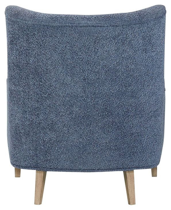 Aurora Sapphire Hiback Accent Chair