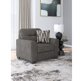 Olten Graphite Oversized Chair