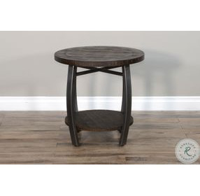 Havenstead Dark Brown Square End Table