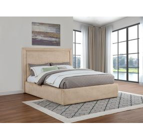 Lawson Light Saddle King Upholstered Platform Bed