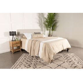 Pirro Sand Upholstered King and California King Panel Headboard