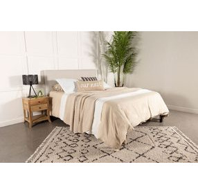 Izzy Sand Full Upholstered Headboard