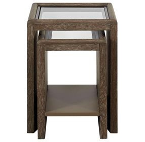 Elements Cocoa Nesting Table