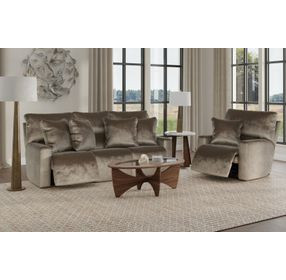 Rayton Mink Zero Gravity Power Reclining Living Room Set with Power Headrest and USB Charging