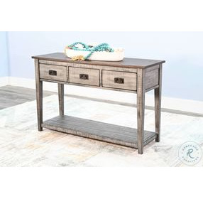 Hillside Hearth Gray Rectangular Sofa Table