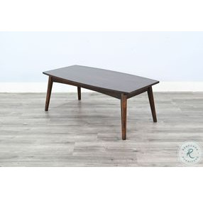 Sagewyn Dark Brown 48" Rectangular Coffee Table