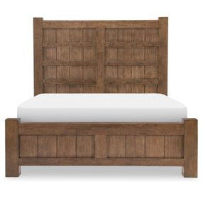 Artisans Place Vintage Pine and Ironwood Panel Bedroom Set