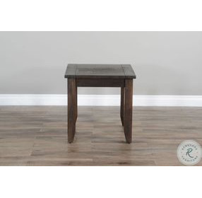Havenstead Tobacco Leaf Square End Table
