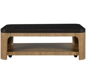 Blue Mallee Brown and Black Occasional Table Set