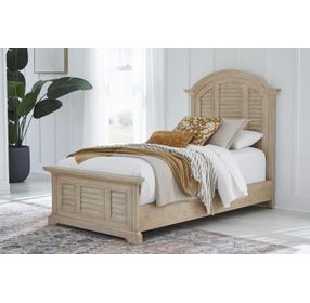 Heritage Coast Sea Oat Twin Panel Bed