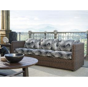 Kilimanjaro Black 90" Outdoor Sofa
