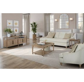 Wilmington Sand Wood Top Occasional Table Set