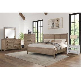 Wilmington White Open Nightstand