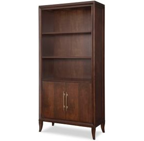 Tribeca Brown 2 Door Bookcase