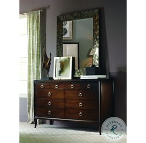 Tribeca American Walnut 8 Drawer Dresser
