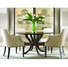 Tribeca American Walnut 60" Round Dining Table