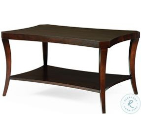 Tribeca American Walnut Rectangular Cocktail Table