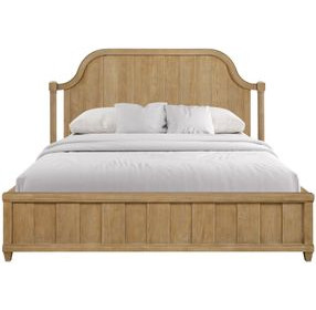 Magnolia Cashew Planked Panel Bedroom Set