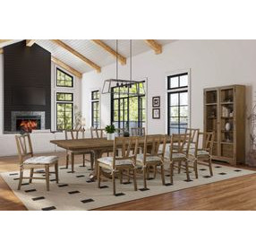 Magnolia Almond Slat Back Side Chair Set of 2