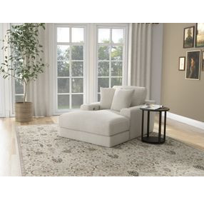 Cozy Pearl 53" Chaise with USB Charging