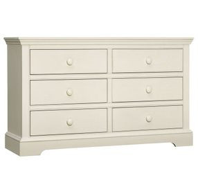Hanley Chalk 6 Drawer Dresser