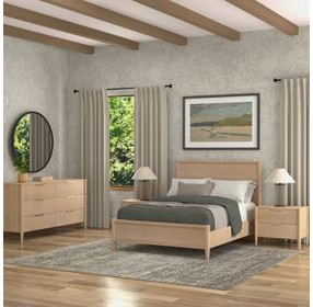 Sinclair Natural Panel Bedroom Set