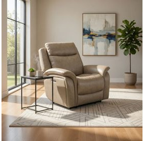 Grant Liverpool Sand Power Headrest Glider Recliner