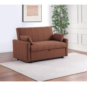 Portland Copper Boucle Sleeper Sofa Bed