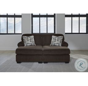 Firescrest Chocolate 2 Piece Super Chaise