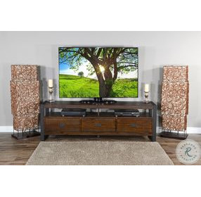 Ember Grace Dark Brown 78" TV Console