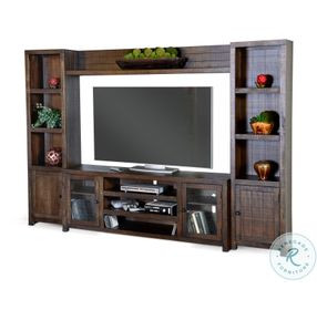 Havenstead Dark Brown 112" Entertainment Wall
