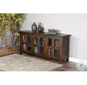 Havenstead Dark Brown 70" TV Console